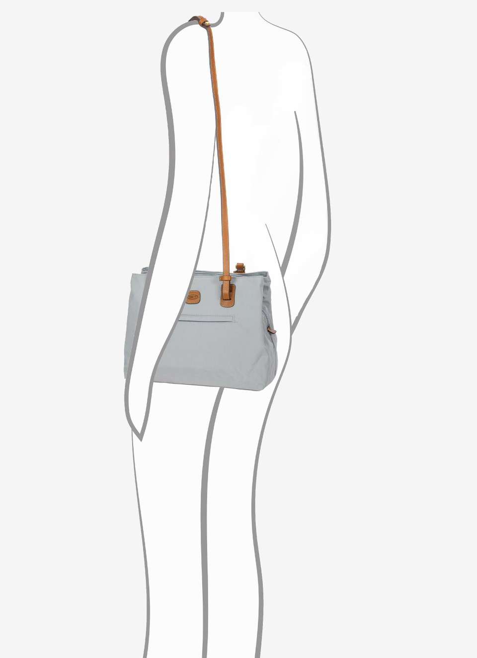 Borsa Shopping media in nylon riciclato - Bric's