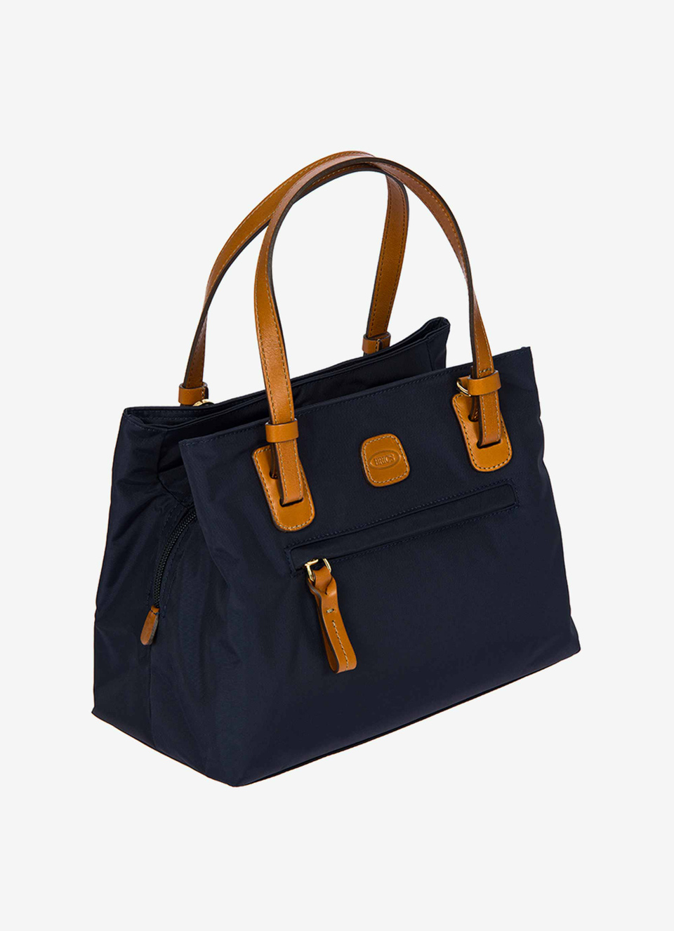 Sac cabas petit format confectionné en nylon avec des détails en cuir Bric's X-Bag - Bric's