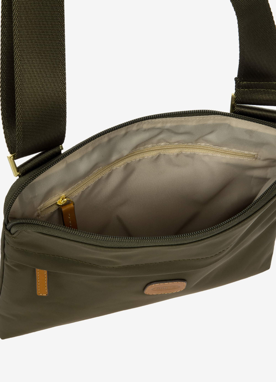 Medium recycled fabric crossbody bag - Bric's