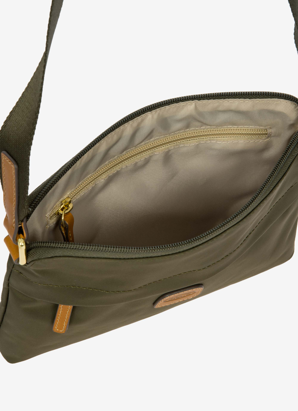Small recycled fabric crossbody bag - Bric's