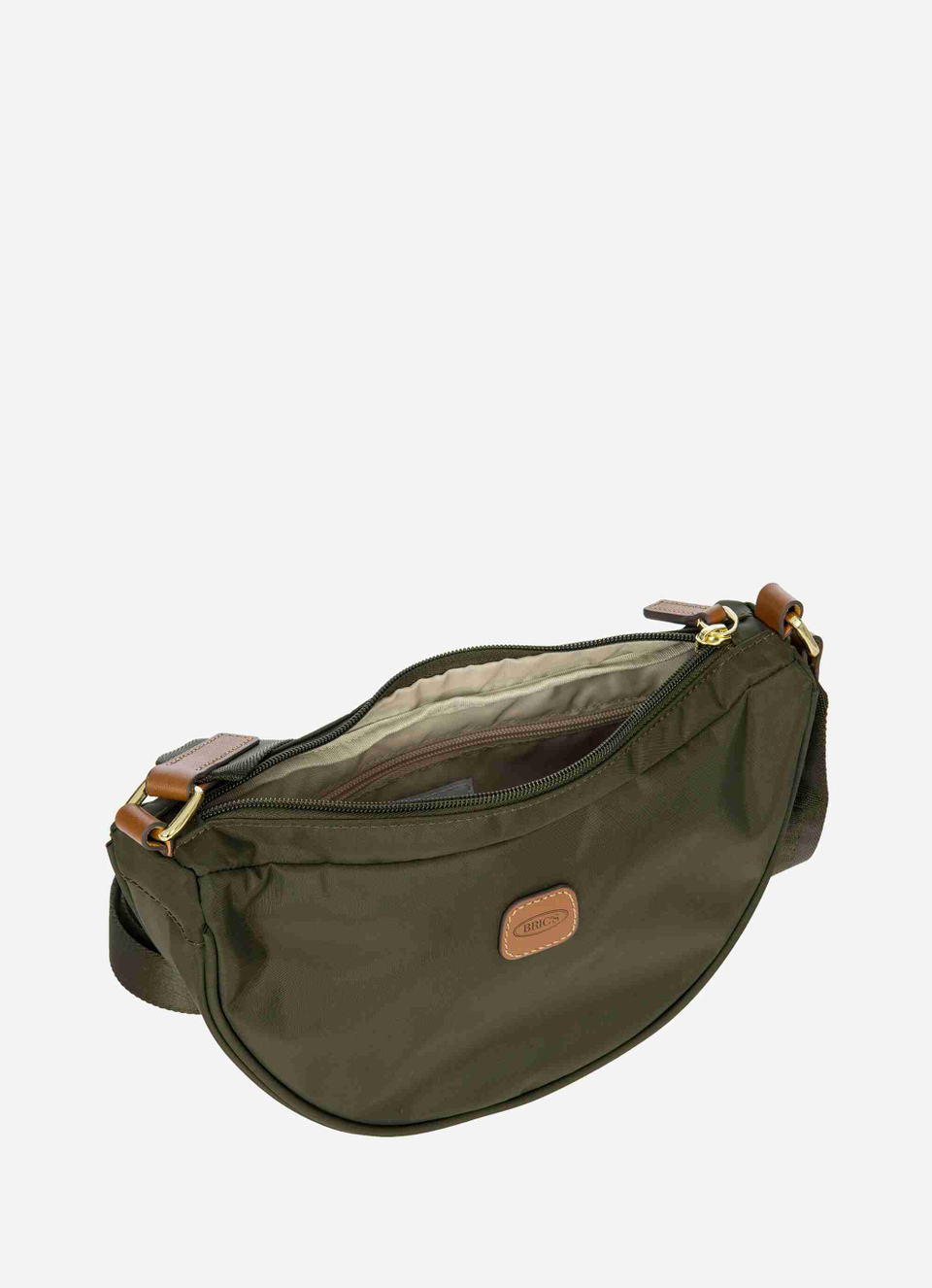 Bandolera pequeña luna pequeña en tejido reciclado - Bric's