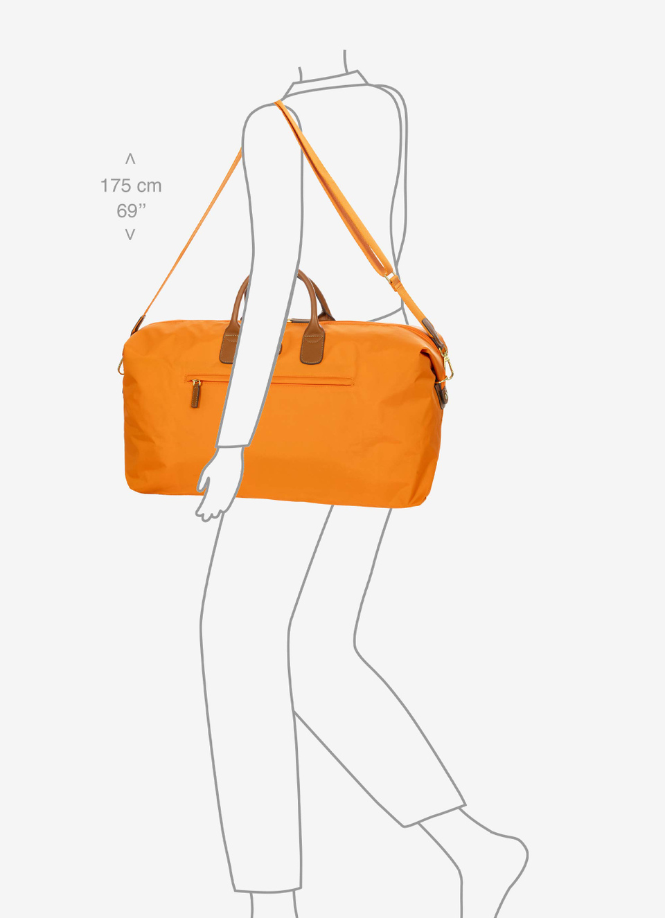Bolsa luxury 2 en 1 de nailon - Bric's