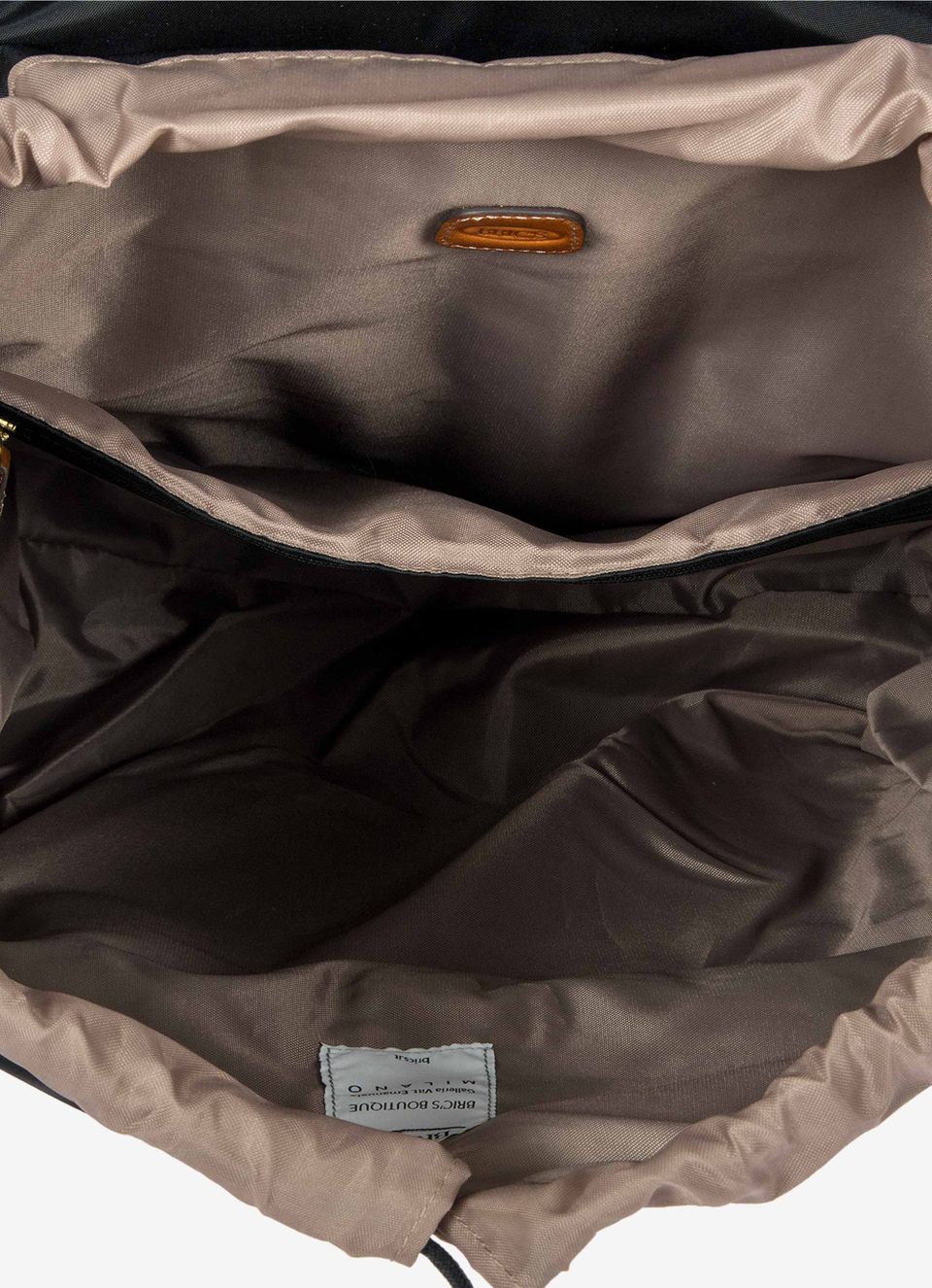 Mochila ligera grande de nailon y piel Bric's X-Travel - Bric's