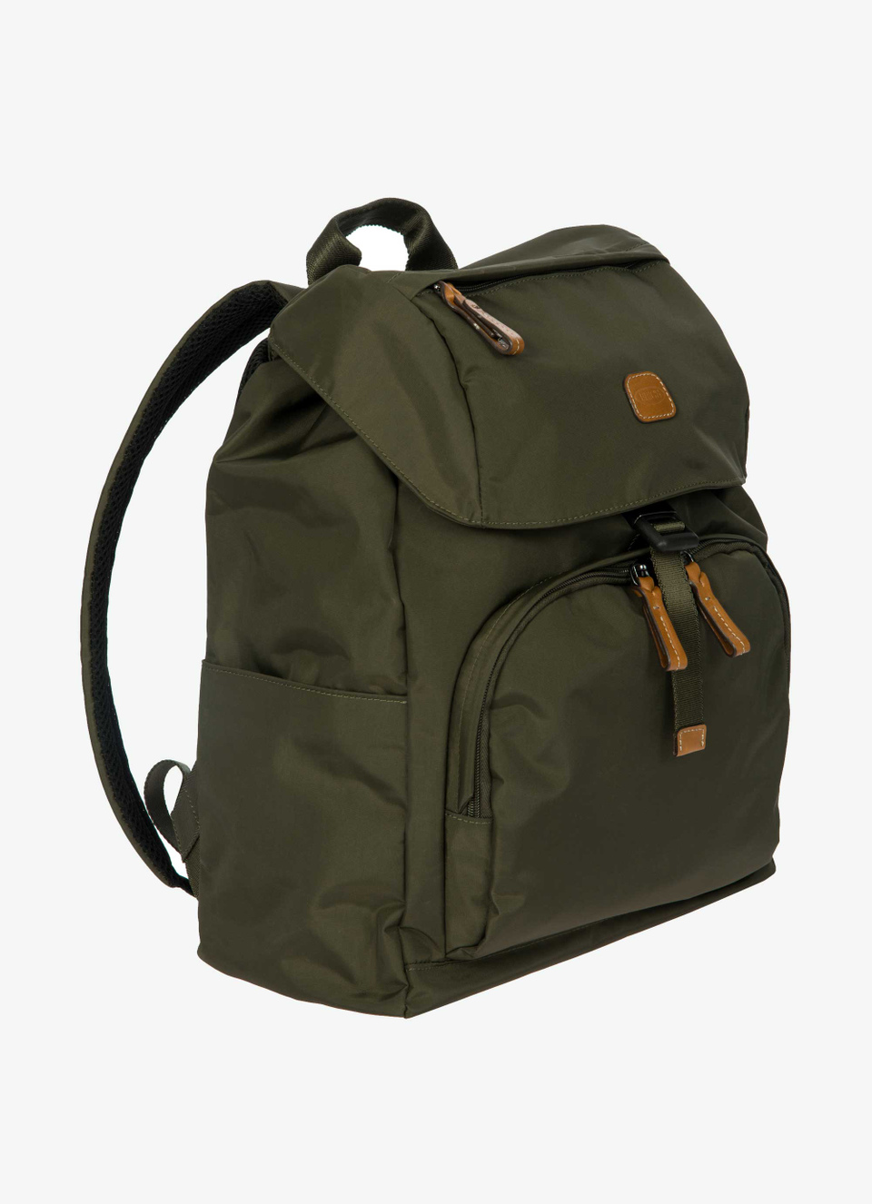 Mochila ligera grande de nailon y piel Bric's X-Travel - Bric's