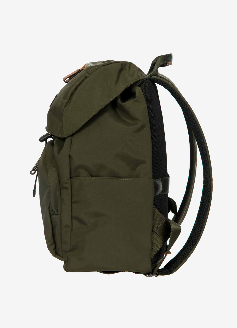 Mochila ligera grande de nailon y piel Bric's X-Travel - Bric's