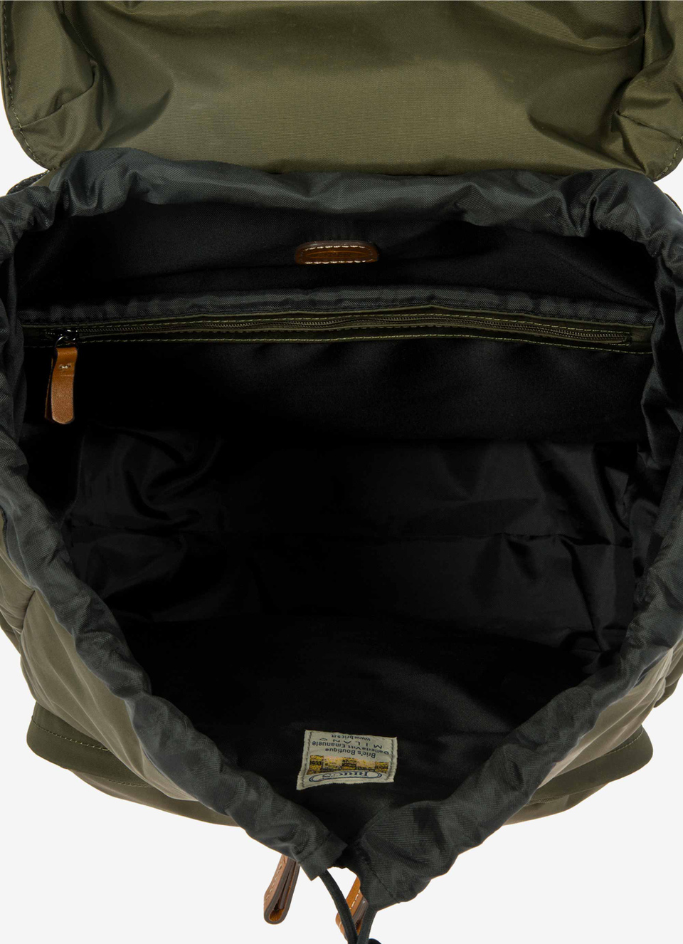 Mochila ligera grande de nailon y piel Bric's X-Travel - Bric's