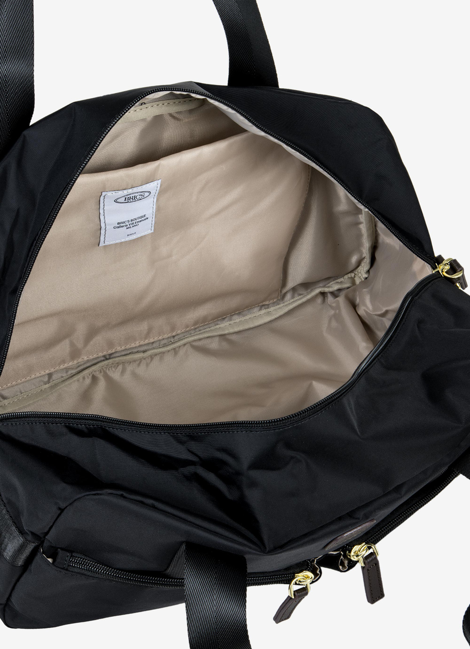 Recycled fabric underseat holdall multipocket - Bric's