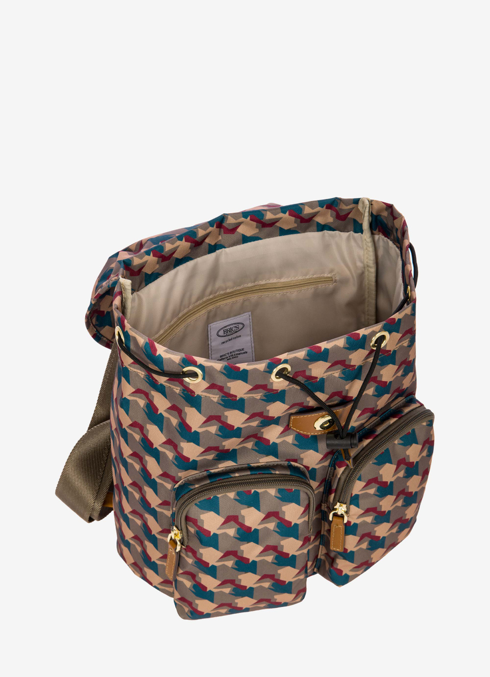 Recycled nylon small city backpack - Bric's