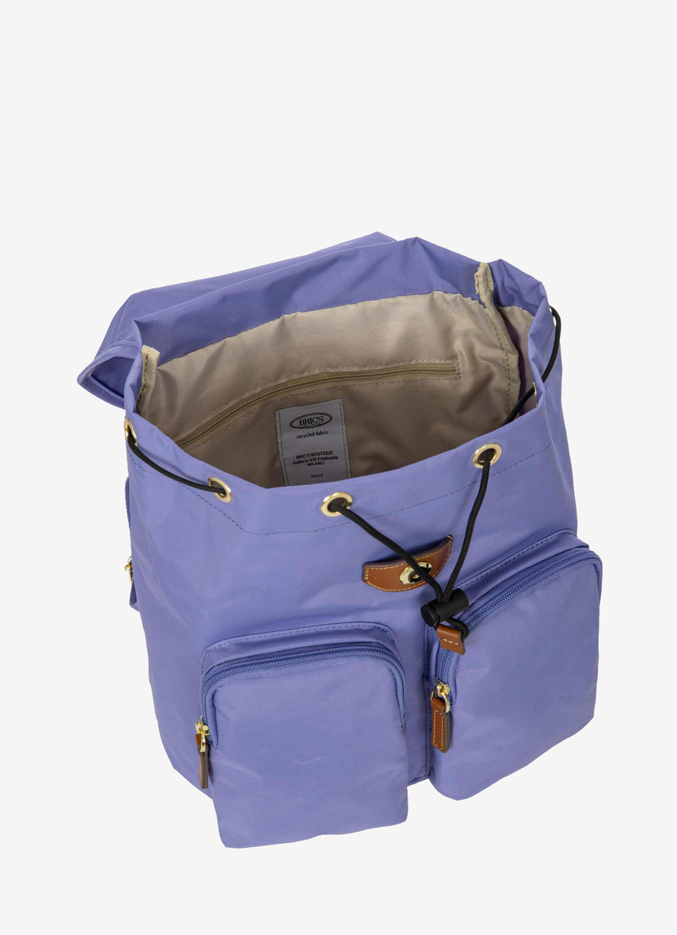 Recycled fabric small city backpack - Bric's