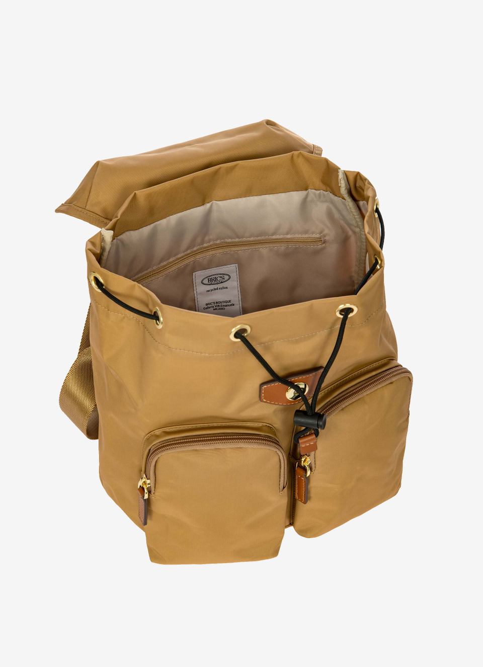 Recycled nylon small city backpack - Bric's
