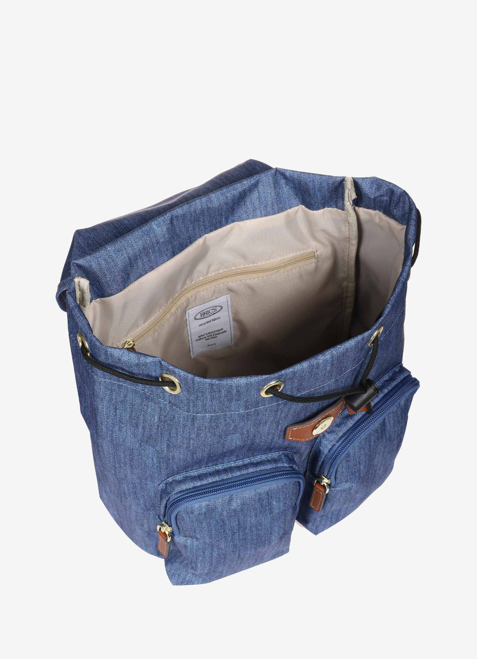 Recycled fabric small city backpack - Bric's