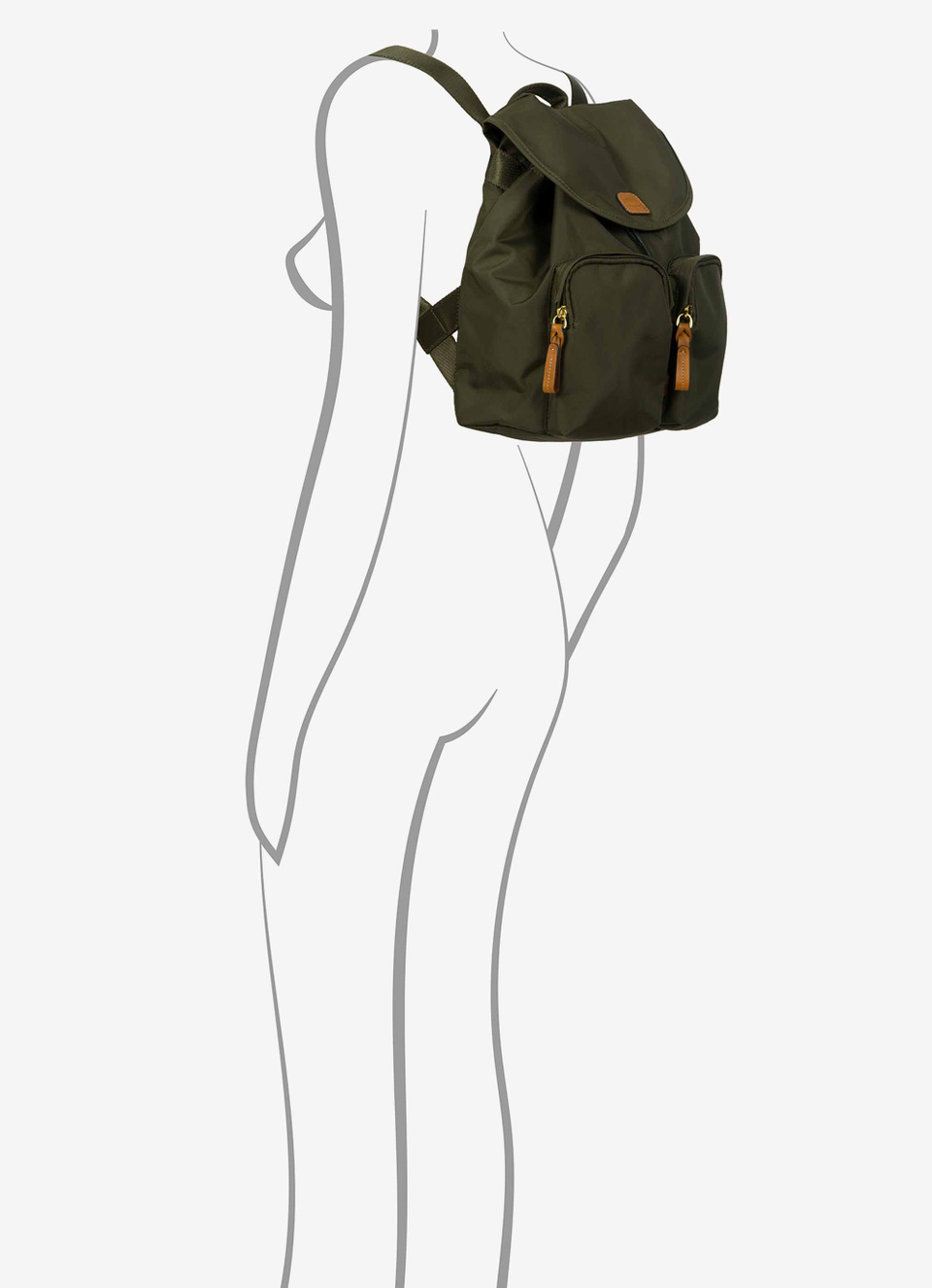 Mochila City small de nailon - Bric's