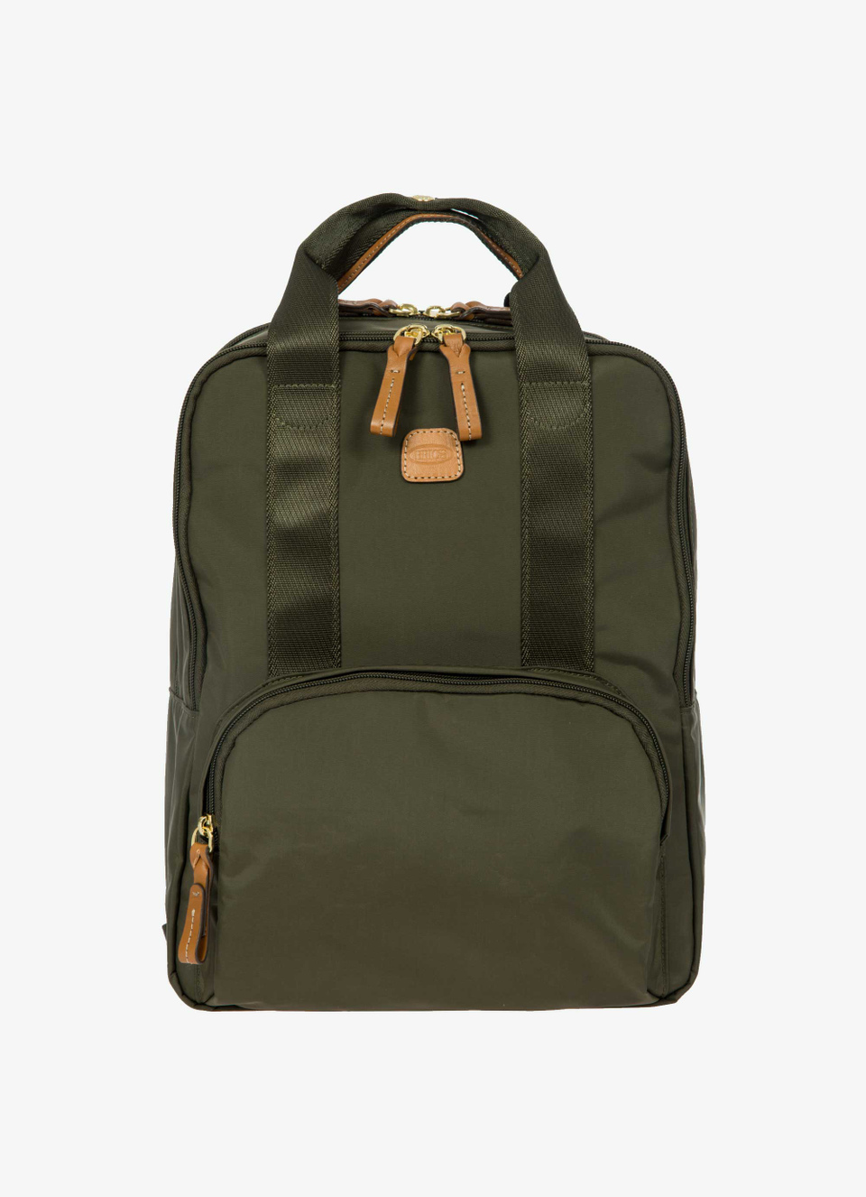 Mochila mediana de nailon con detalles de piel Bric's X-Travel - Bric's