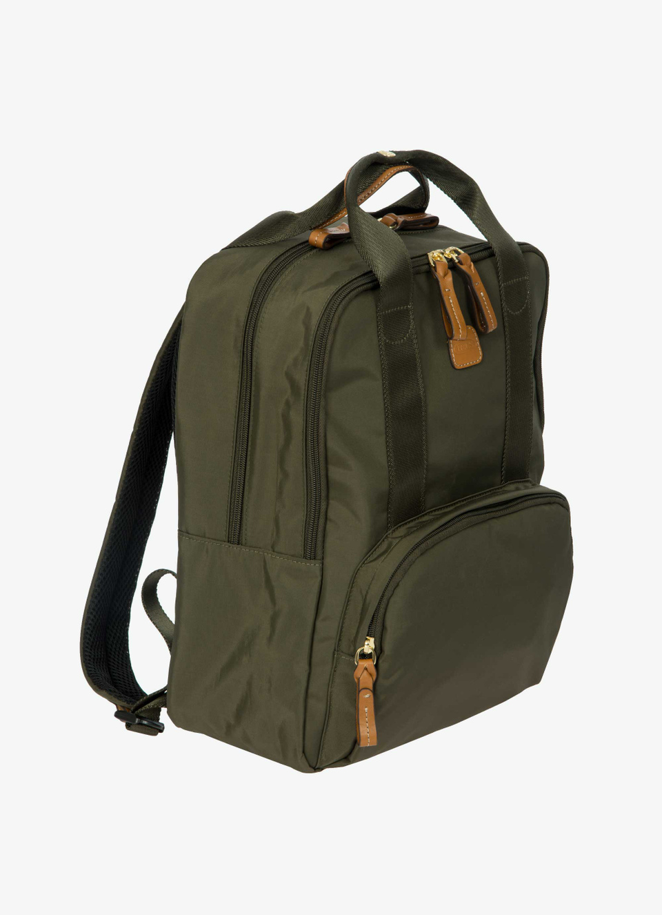 Mochila mediana de nailon con detalles de piel Bric's X-Travel - Bric's