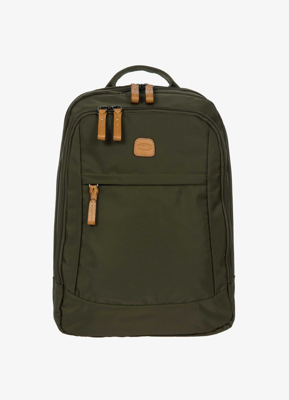 Mochila mediana de nailon con detalles de piel Bric's X-Travel - Bric's