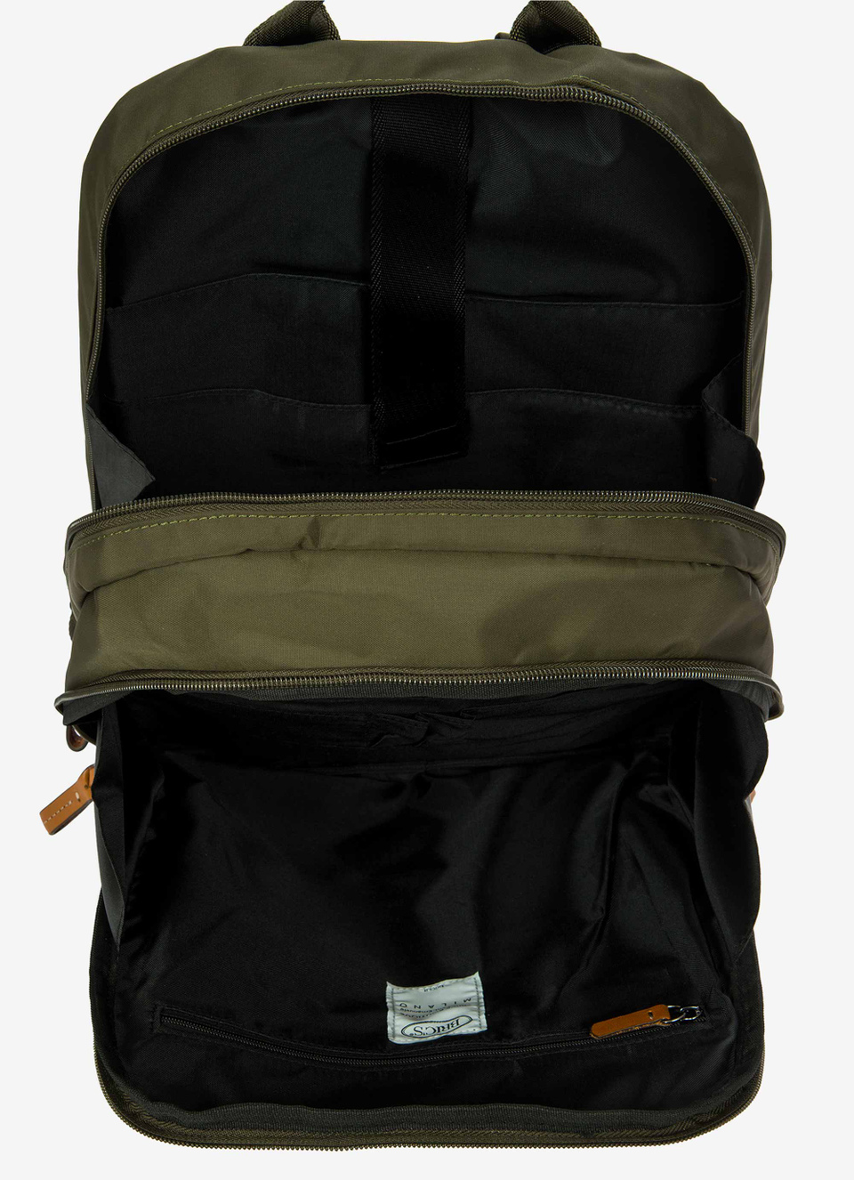 Mochila mediana de nailon con detalles de piel Bric's X-Travel - Bric's