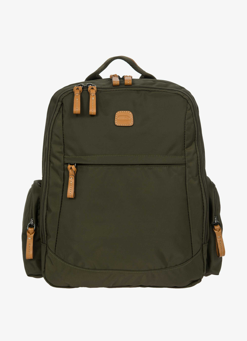 Sac a dos grand format confectionne en nylon avec details en cuir Bric s X Travel Bric s