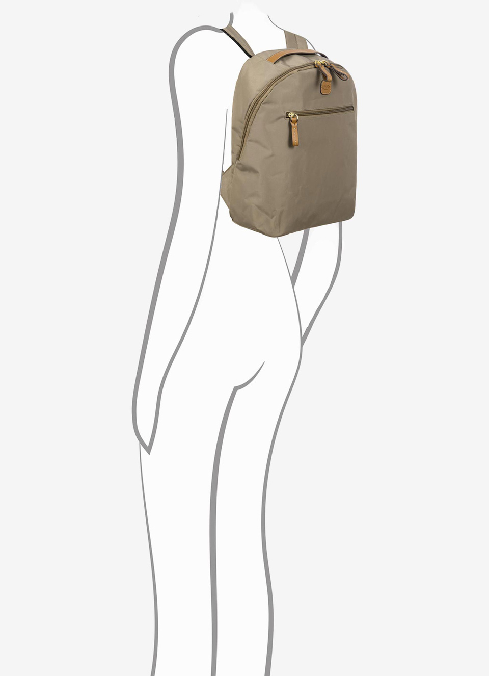 Sac à dos moyen pour la ville en nylon - Bric's