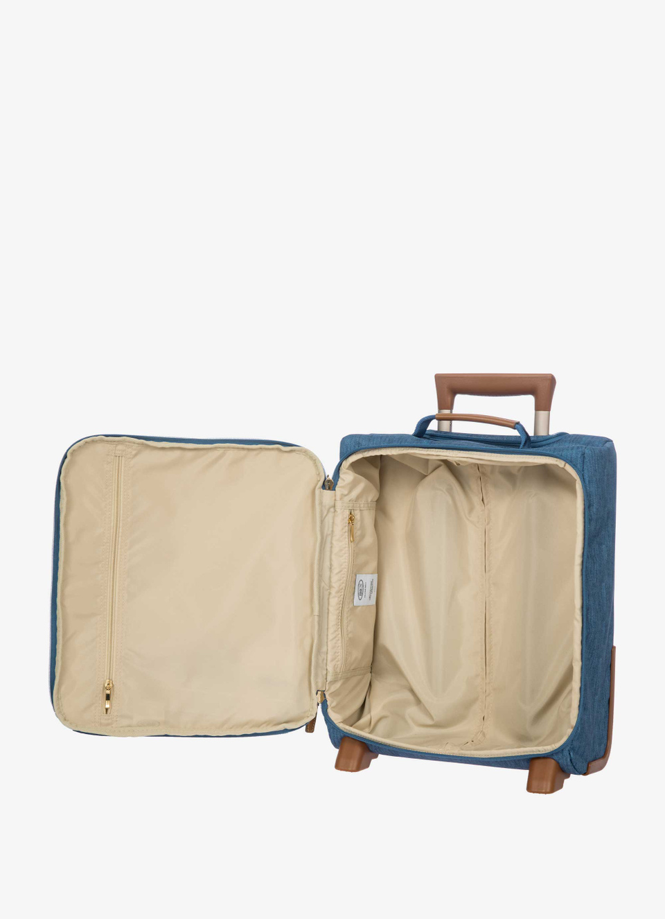 Recycled fabric underseat trolley - Bric's