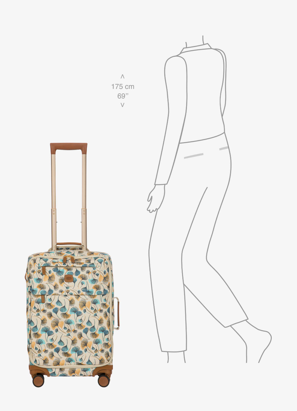Trolley cabina 55 cm en nailon - Bric's