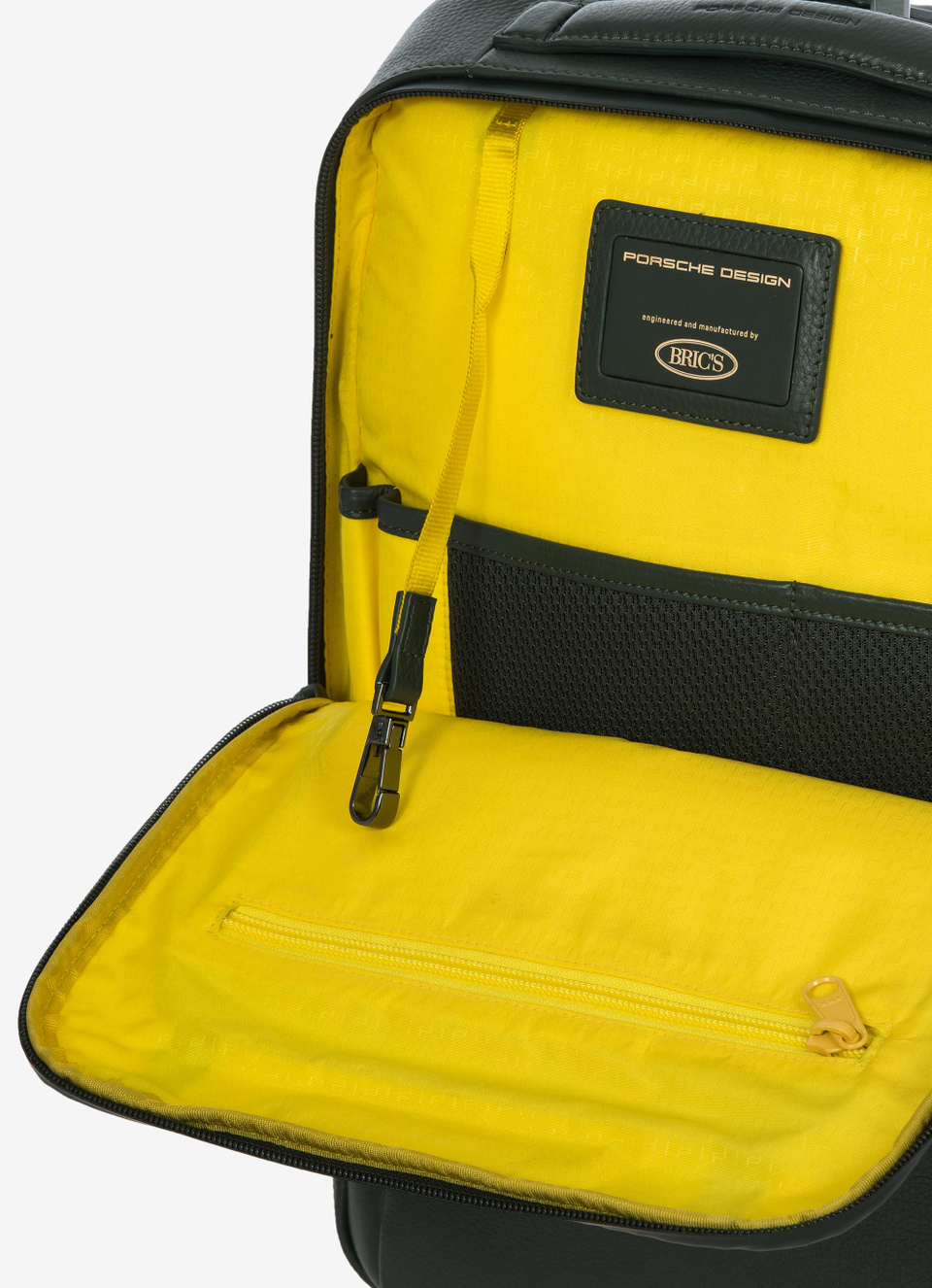 Small, modern business backpack made from leather Roadster Leather Backpack S1 - Bric's